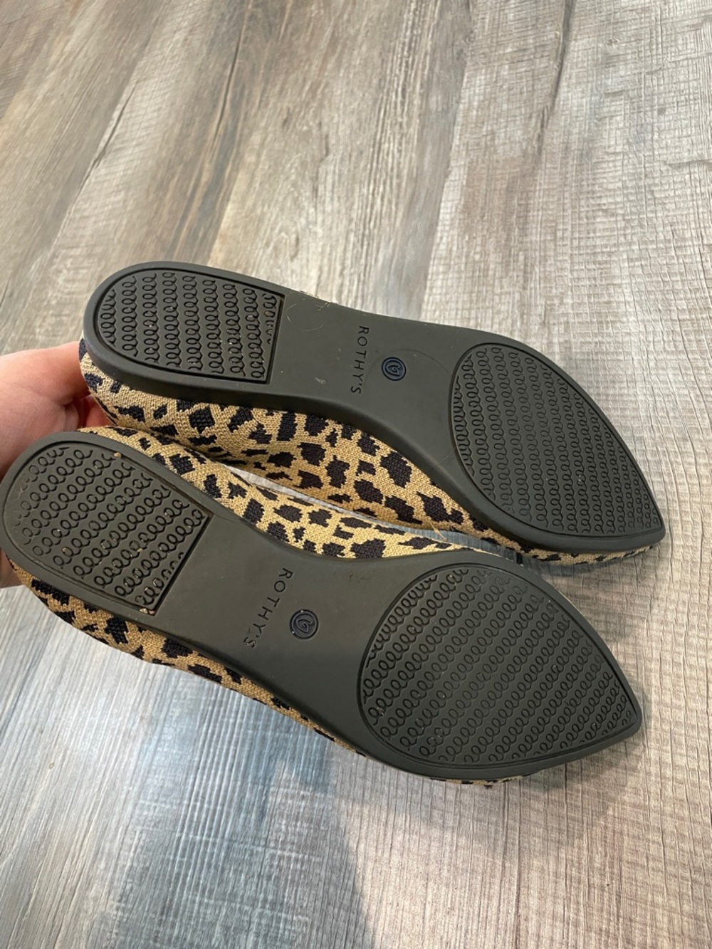 Rothy's Leopard-Print Pointed Flats - Picture 6 of 6